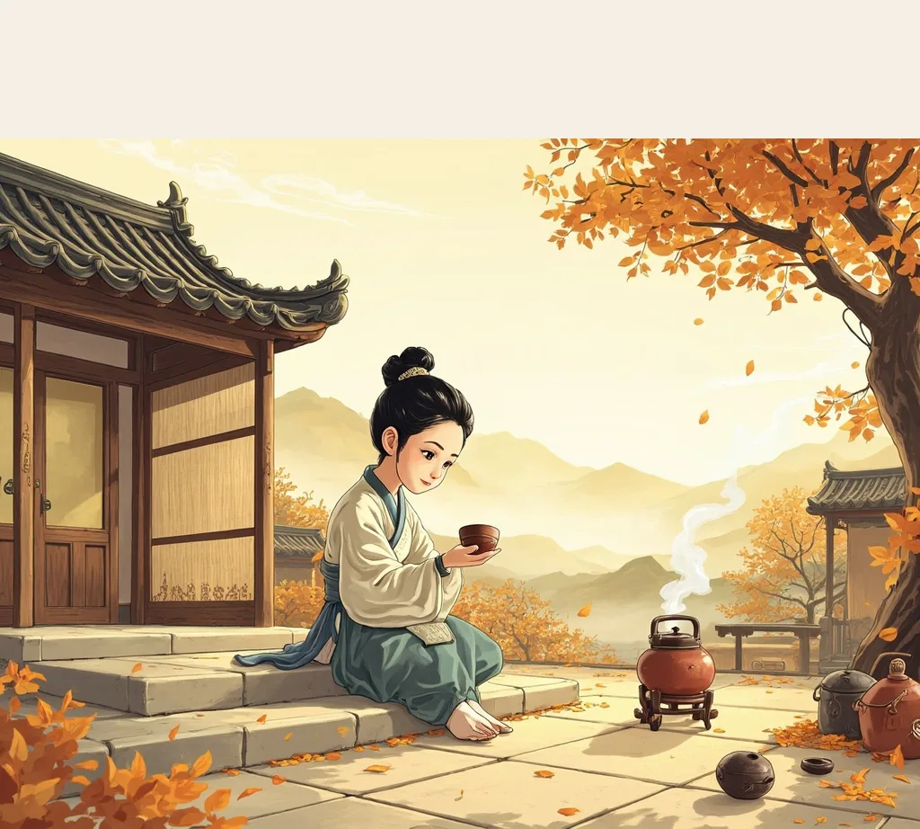 慢下来，听风过檐漫画封面