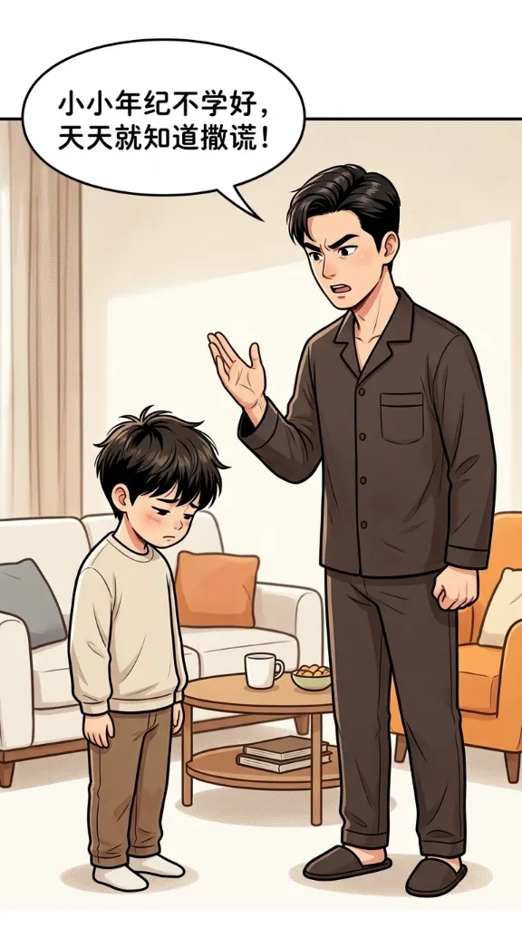 趣味漫画：老公教育儿子，小姨子过来阻止。老公生气的说：你小姨都已经结8次婚了，每次请假都是这个理由。小姨子：姐夫你让开，我来！漫画封面