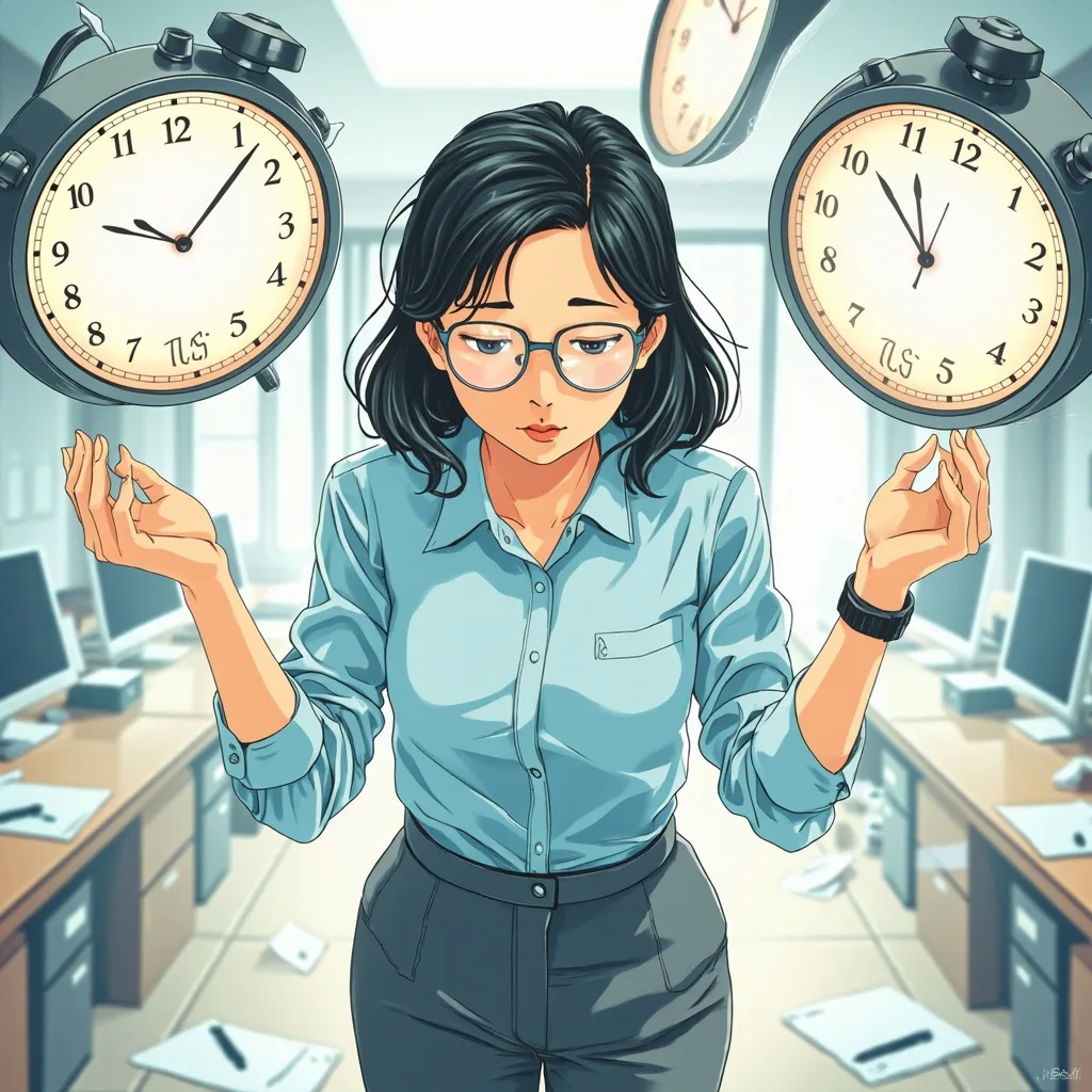 职场无效努力图鉴漫画封面