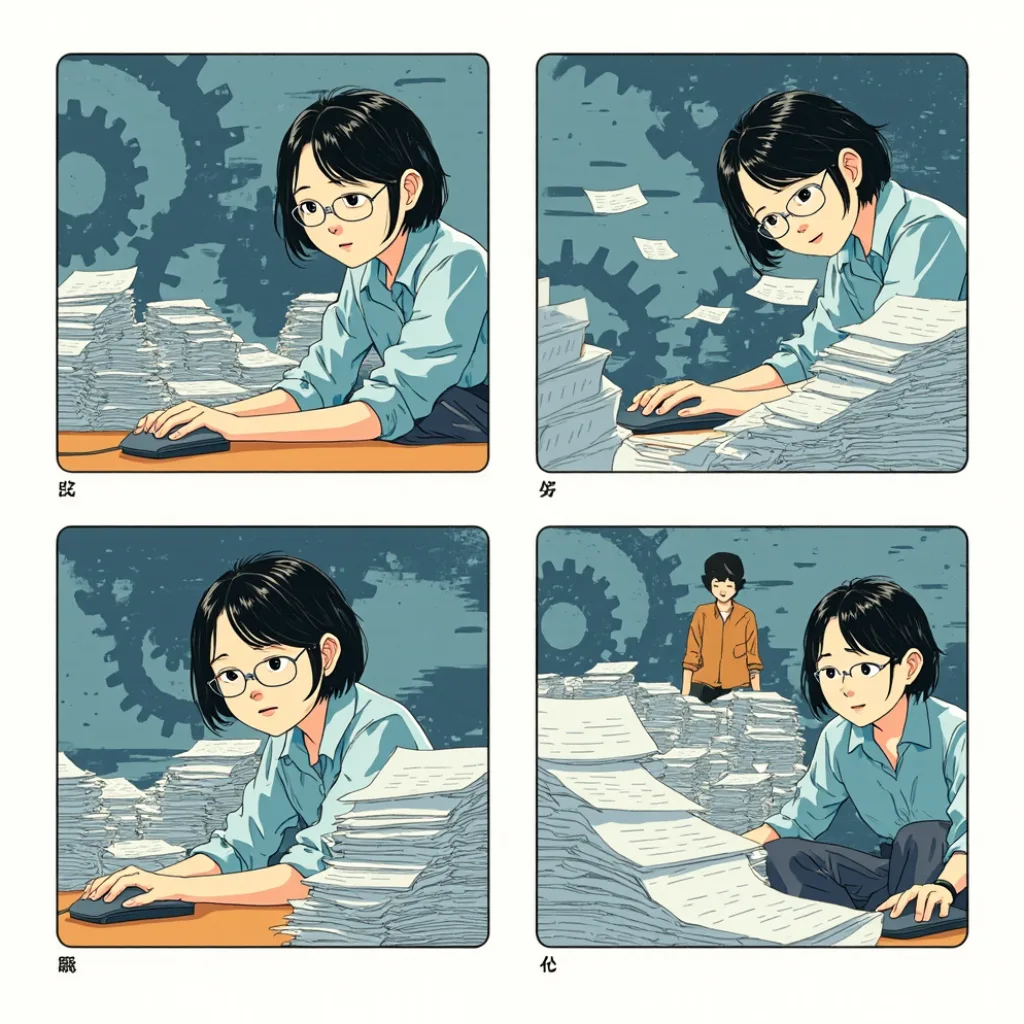 职场无效努力图鉴 第 2 张漫画