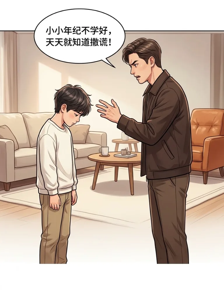 趣味漫画：老公教育儿子，小姨子过来阻止。老公生气的说：你小姨都已经结8次婚了，每次请假都是这个理由。小姨子：姐夫你让开，我来！漫画封面