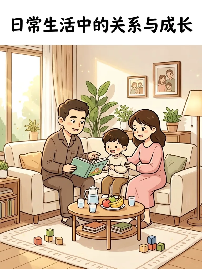 趣味漫画：老公教育儿子，小姨子过来阻止。老公生气的说：你小姨都已经结8次婚了，每次请假都是这个理由。小姨子：姐夫你让开，我来！ 第 4 张漫画
