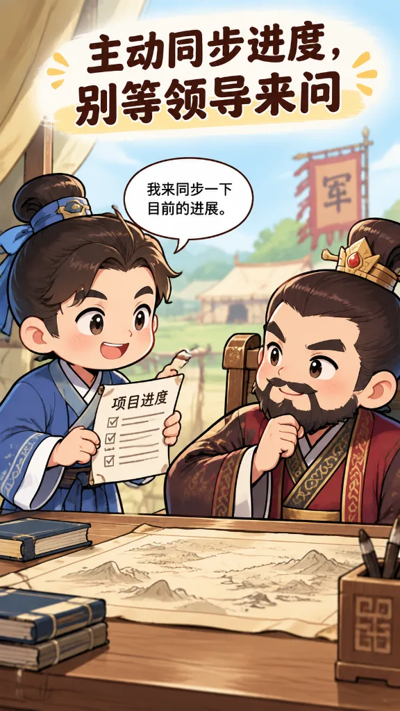向上沟通，先做这件小事漫画封面