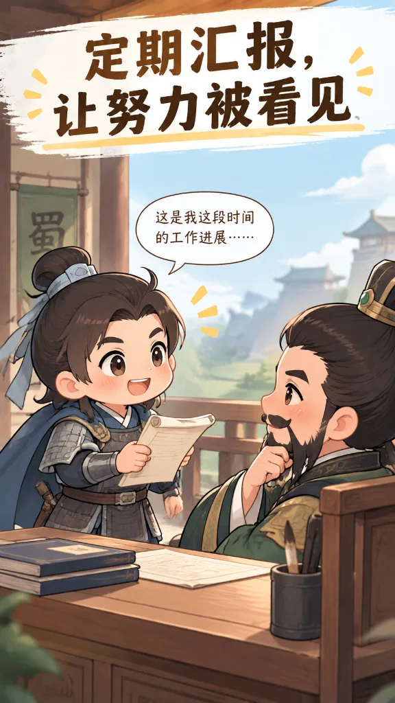 向上沟通,先做这件小事 第 4 张漫画