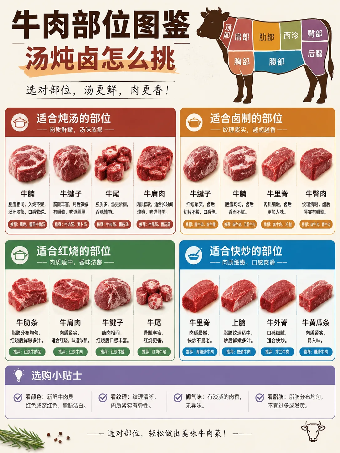 牛肉哪个部位最好吃 第 2 张漫画