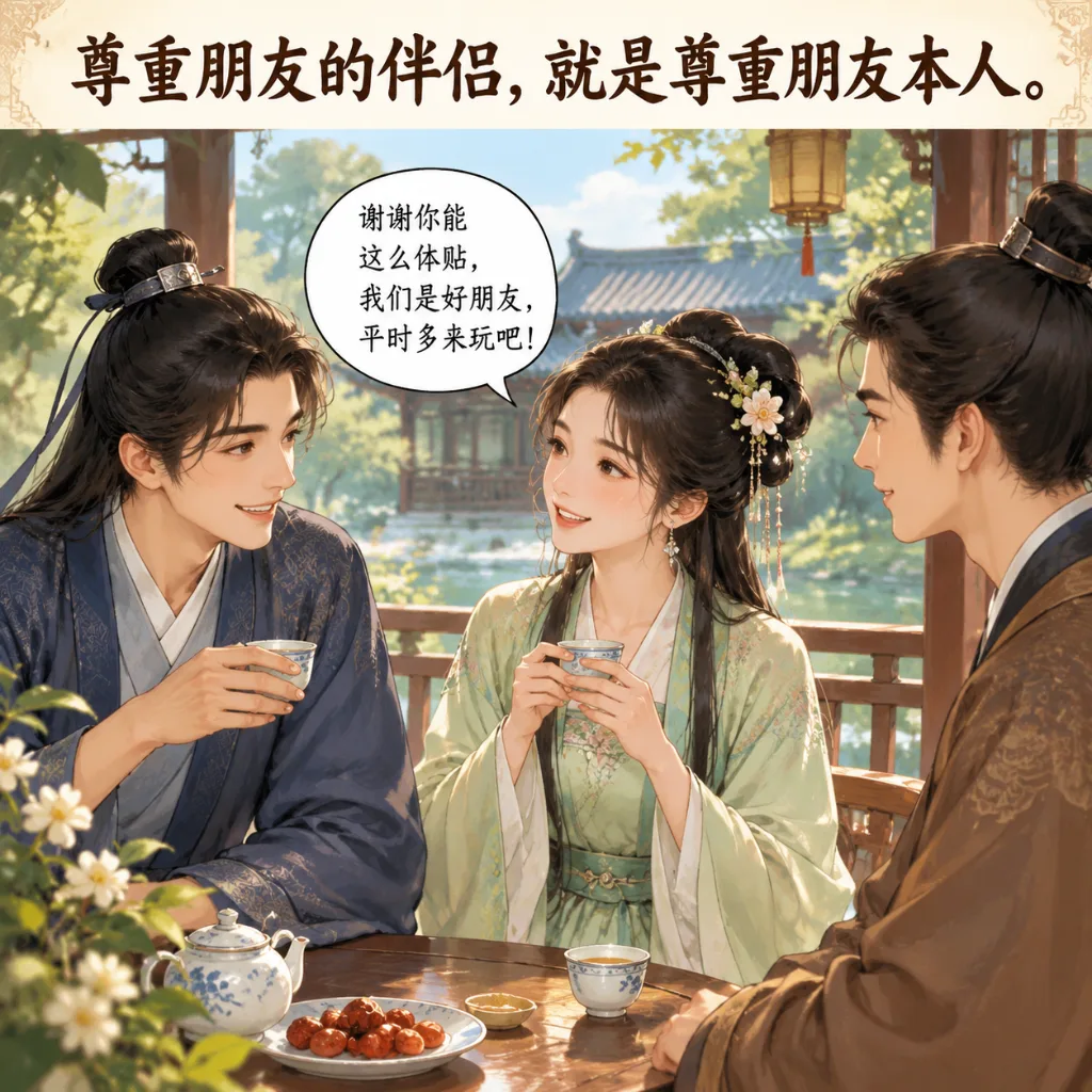 朋友妻不可欺：界限与底线 第 4 张漫画