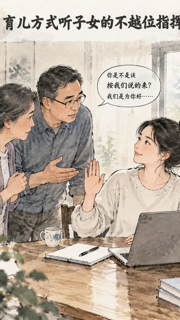 父母与成年子女的5条相处边界 第 4 张漫画