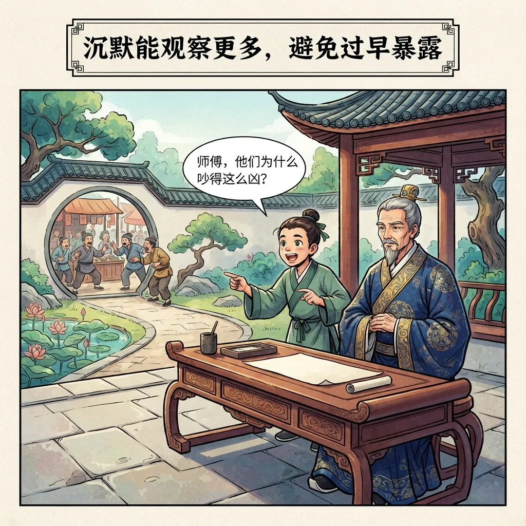 经历越多，越懂少说多做 第 4 张漫画