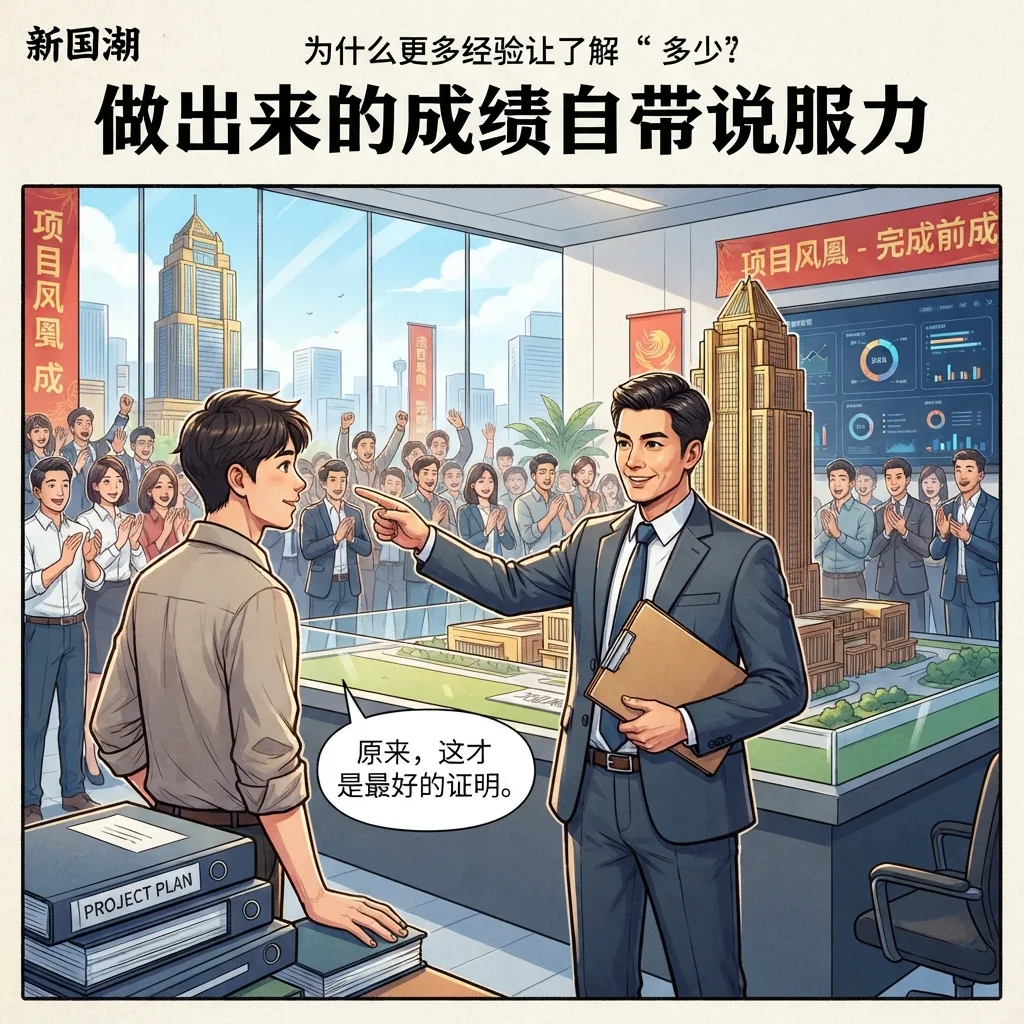 经历越多，越懂少说多做 第 5 张漫画