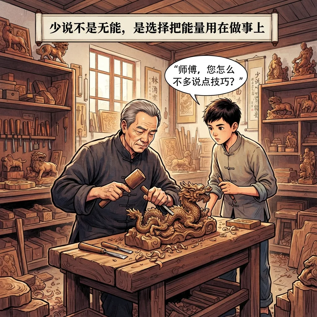 经历越多，越懂少说多做 第 6 张漫画
