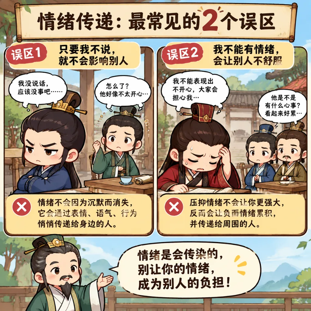 情绪传递的2个常见误区，你中招了吗？漫画封面