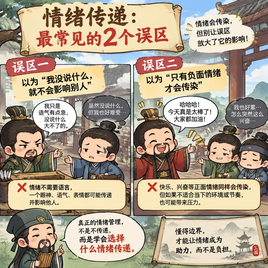 情绪传递的2个常见误区，你中招了吗？ 第 2 张漫画