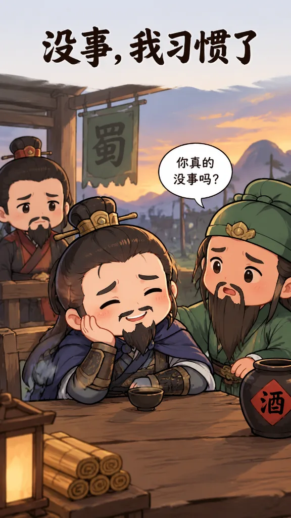 成年人最扎心的两句话漫画封面