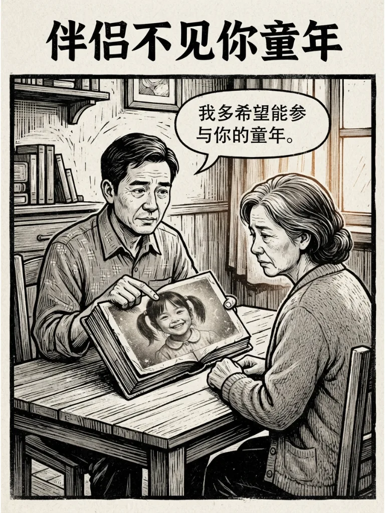 唯有自己阅尽一生 第 2 张漫画