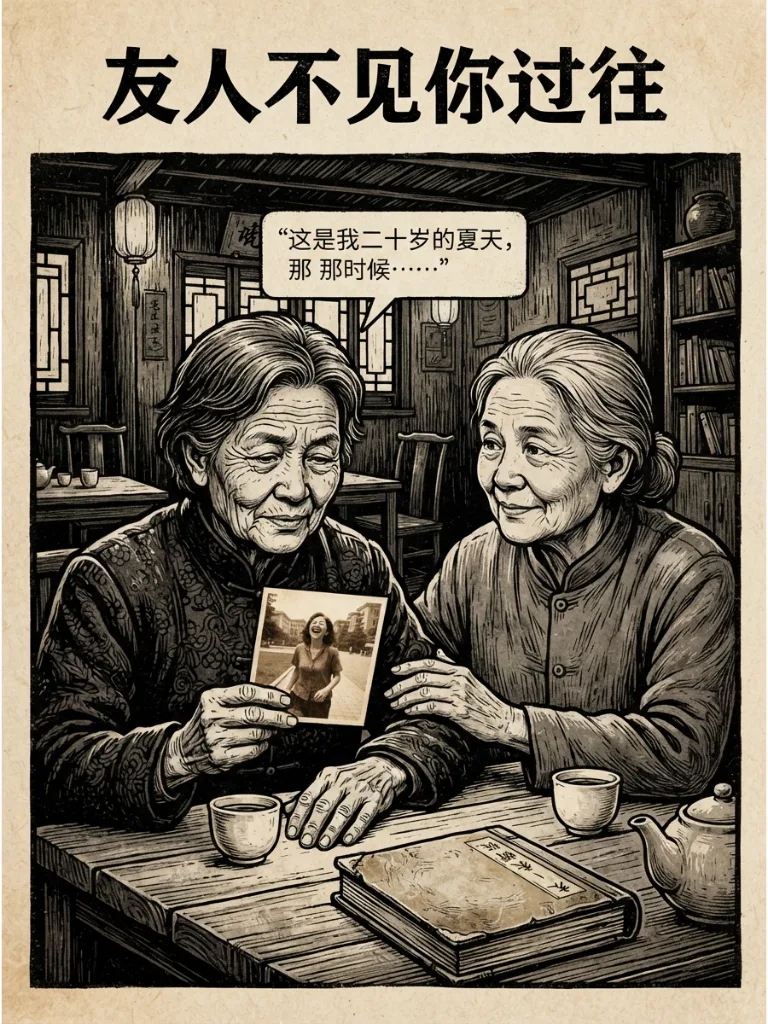 唯有自己阅尽一生 第 4 张漫画