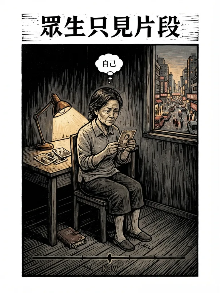 唯有自己阅尽一生 第 5 张漫画
