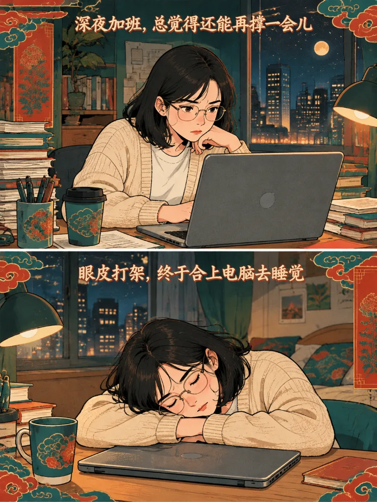 学会休息漫画封面
