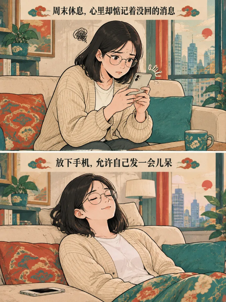 学会休息 第 2 张漫画