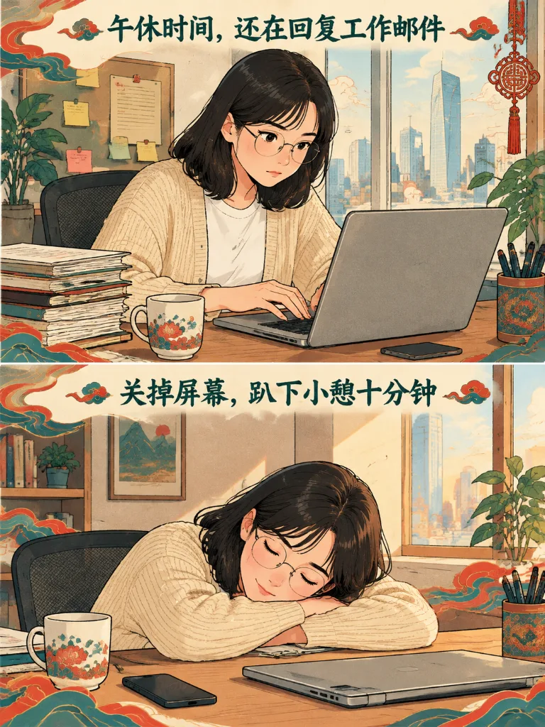 学会休息 第 4 张漫画