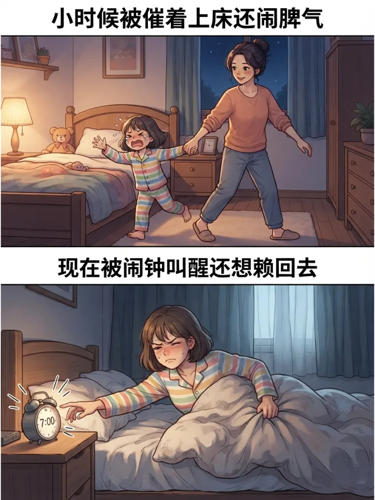 小时候和现在：长大后才懂的事 第 2 张漫画