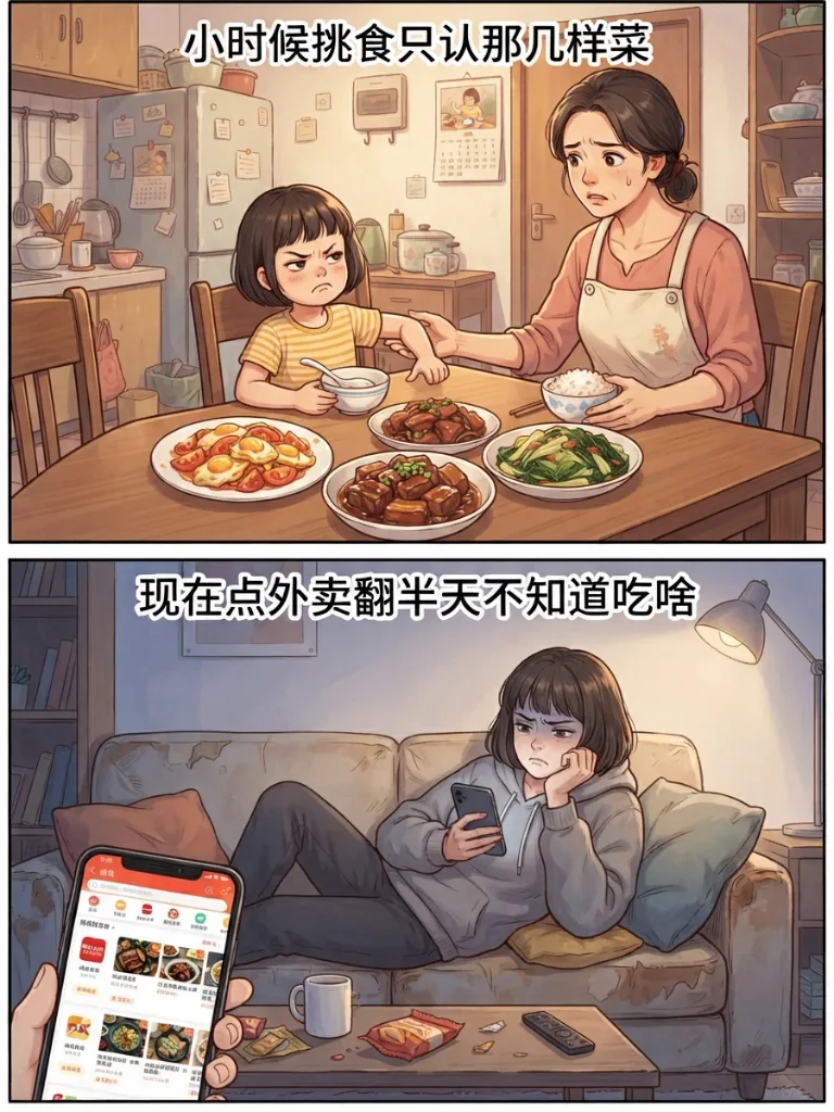 小时候和现在：长大后才懂的事 第 3 张漫画
