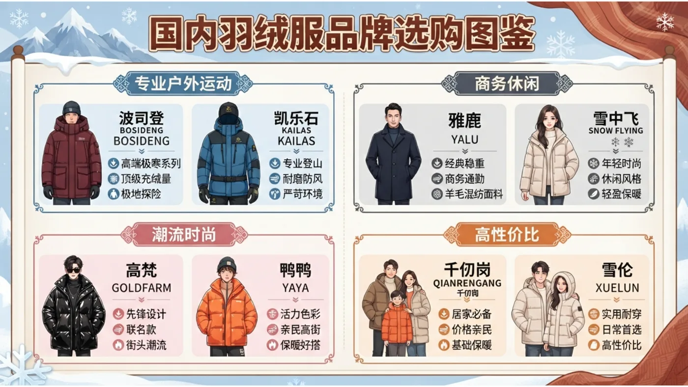 国内羽绒服品牌怎么选择漫画封面