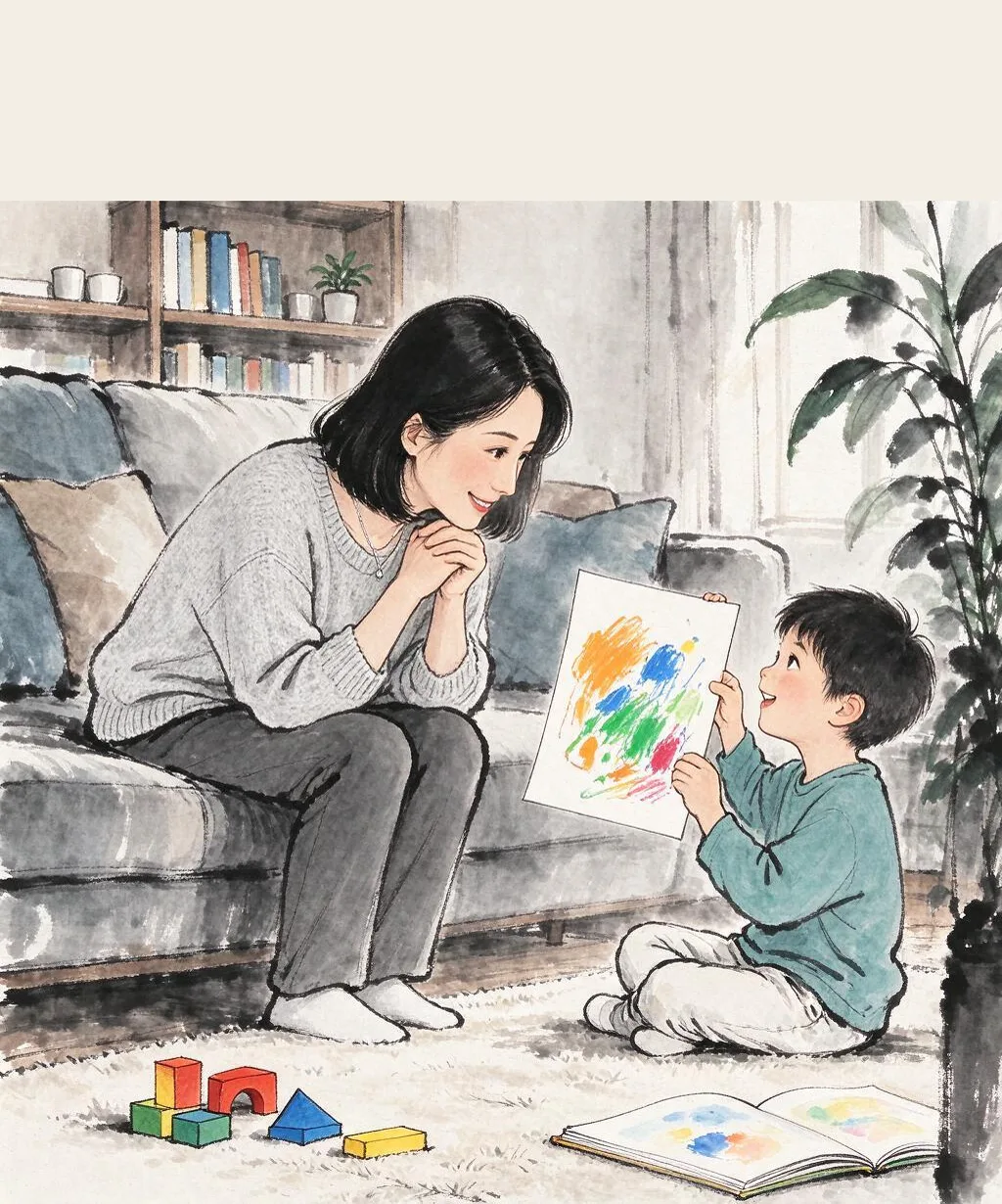 亲子倾听的长期影响漫画封面