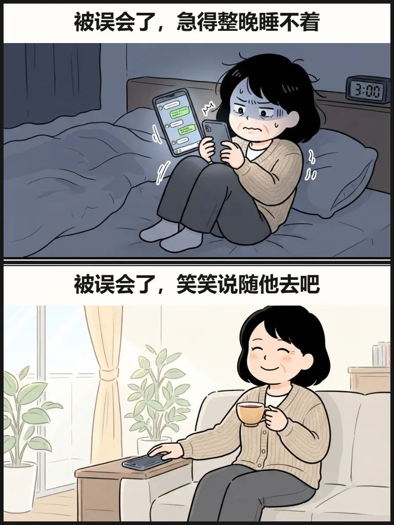 人越活越通透的六个表现漫画封面