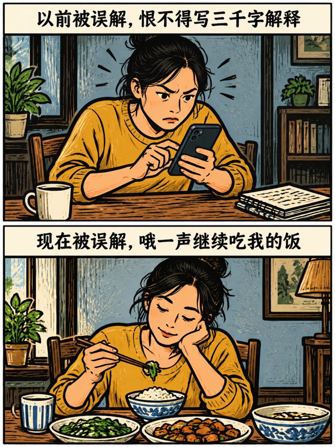 人越活越通透的七个表现漫画封面
