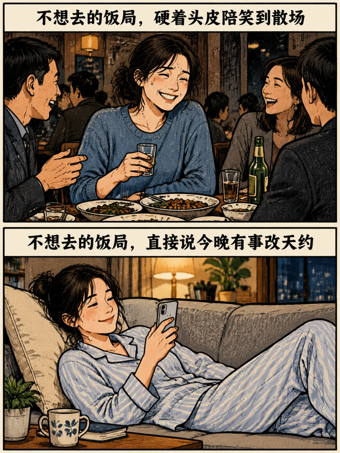 人越活越通透的七个表现 第 4 张漫画