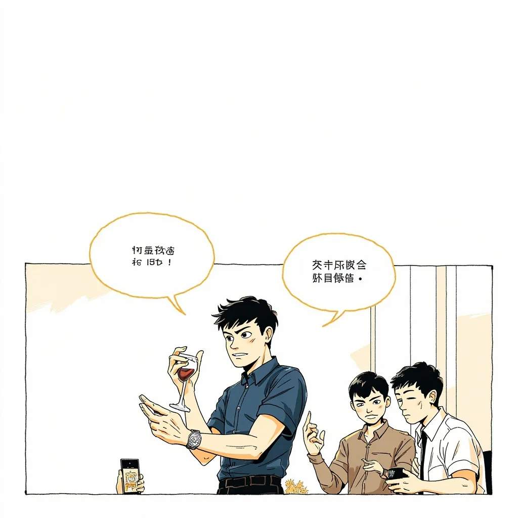 酒局上最该说的五句话 第 5 张漫画