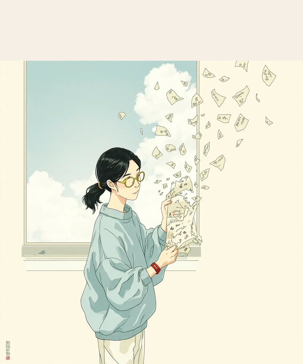 焦虑时送给自己3句话 第 3 张漫画