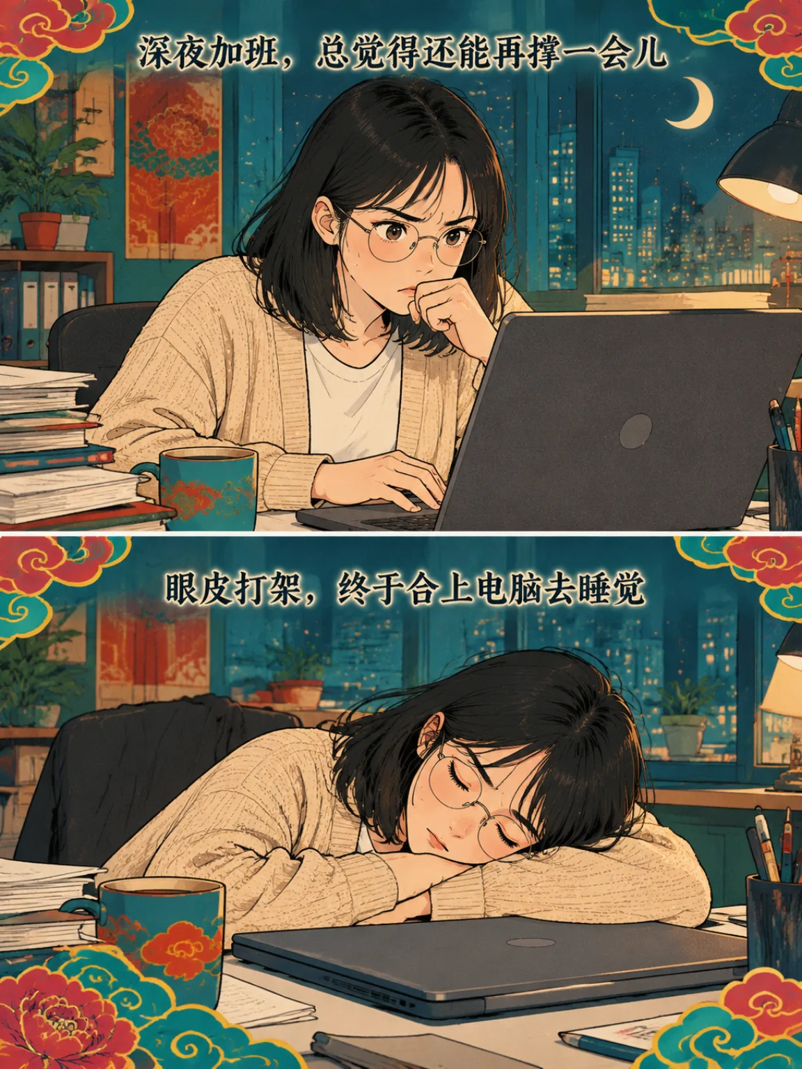 学会休息漫画封面
