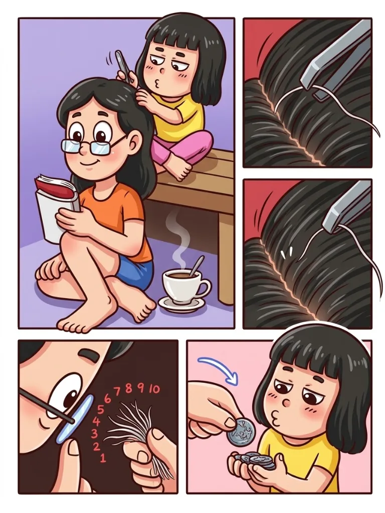 这30幅漫画，描绘了80、90后的童年，让人笑着笑着就哭了 第 6 张漫画