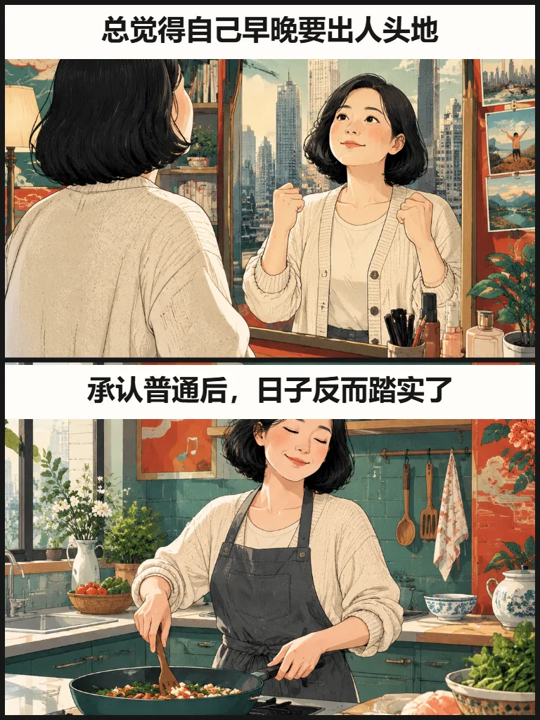 人越活越通透的六个表现漫画封面