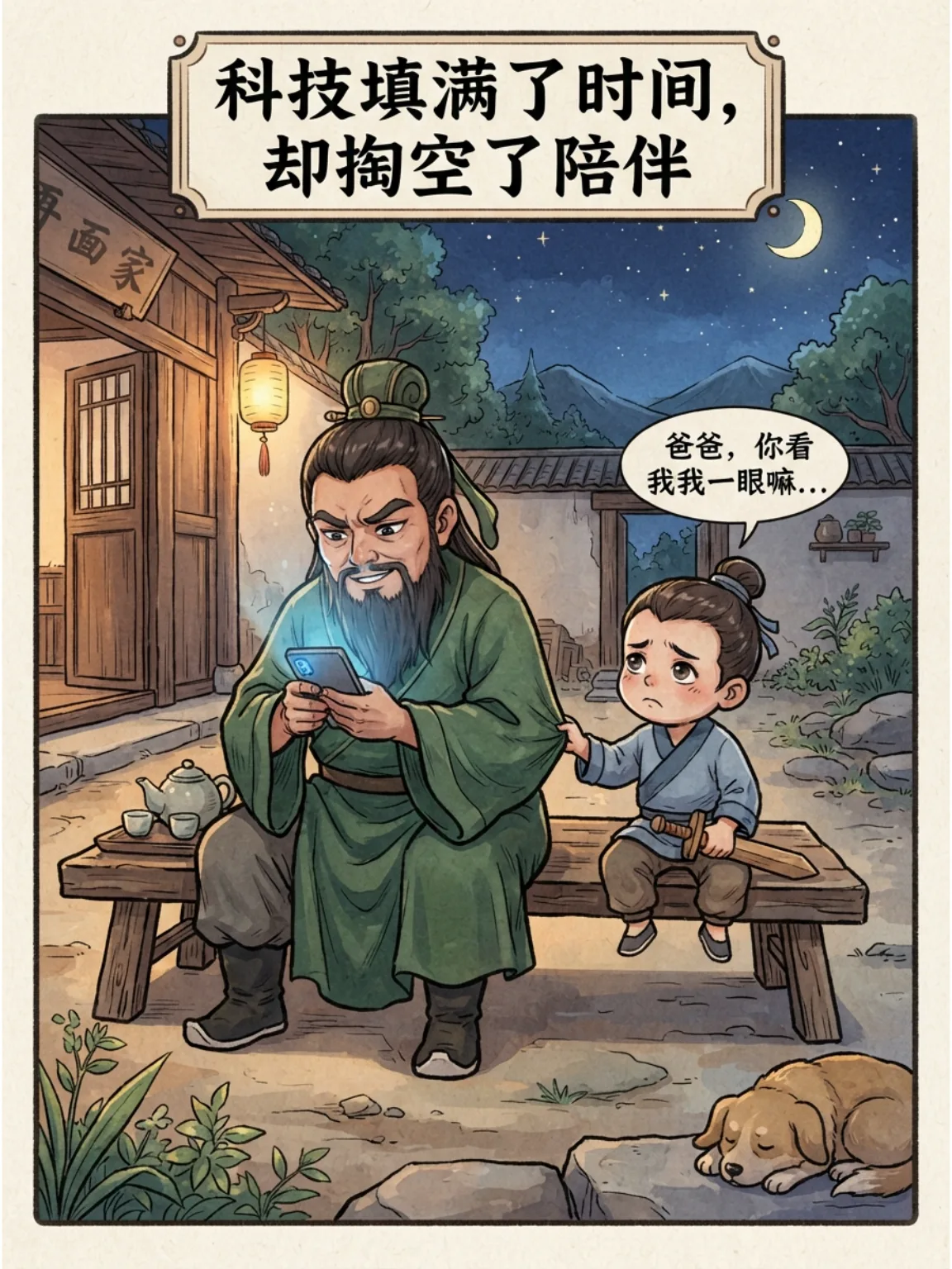 没有抖音的年代 vs 有抖音的年代：美好又扎心 第 6 张漫画