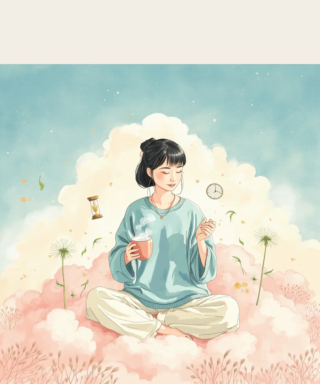 慢慢来，比较快：治愈焦虑的5个真相漫画封面