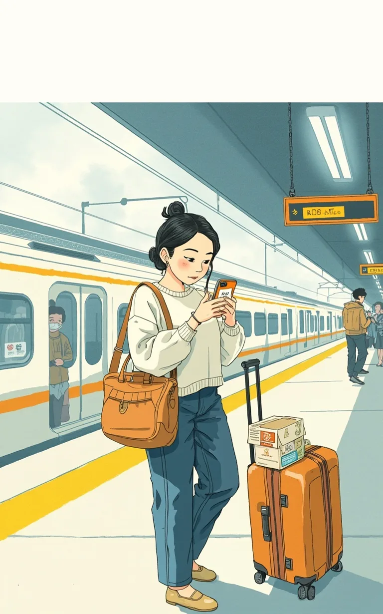 站台最深的牵挂 第 2 张漫画