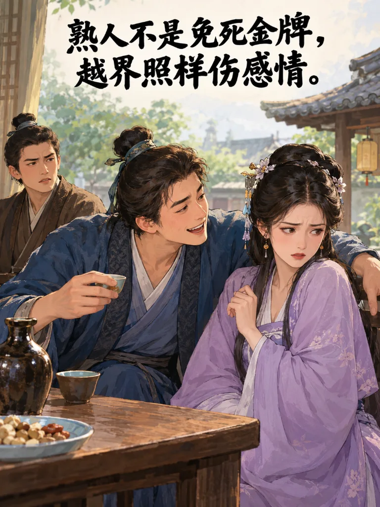熟人之间，更要讲分寸漫画封面