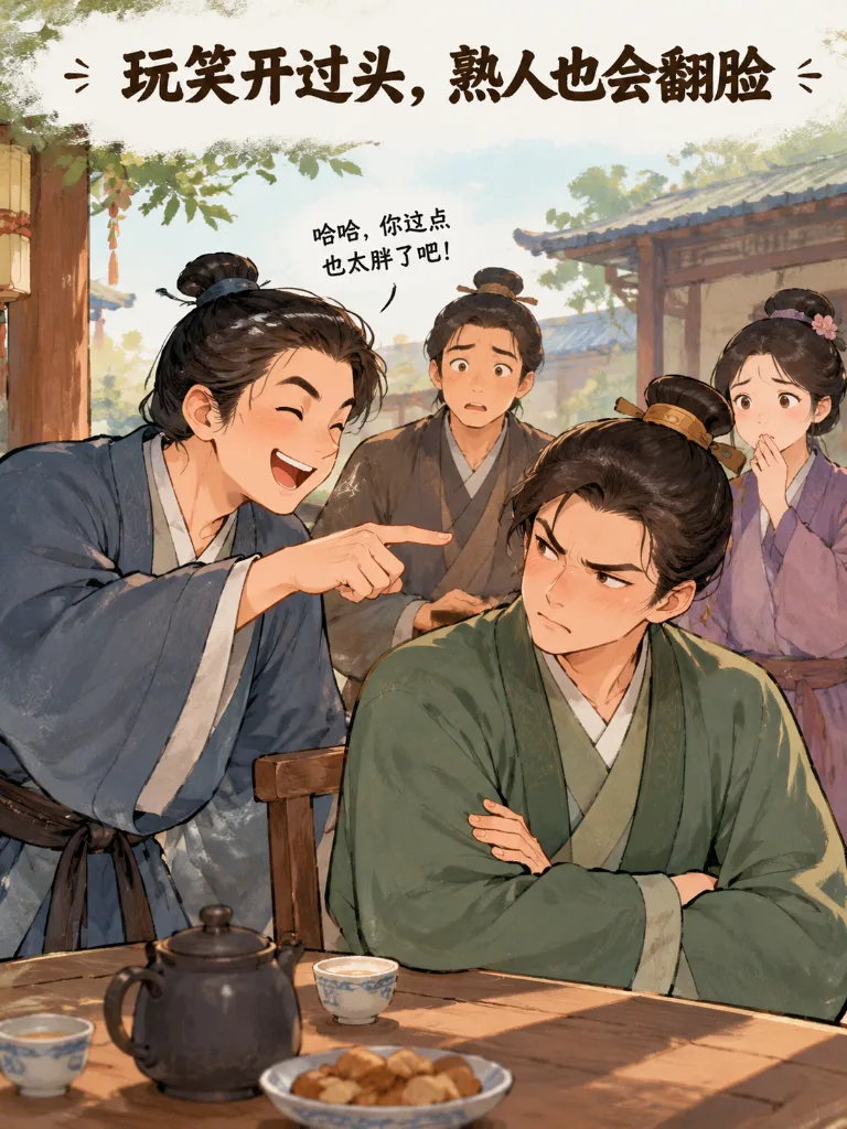 熟人之间，更要讲分寸 第 2 张漫画
