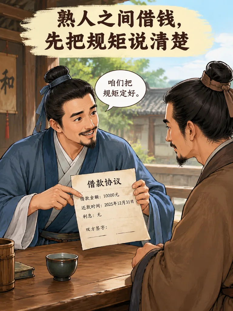 熟人之间，更要讲分寸 第 4 张漫画
