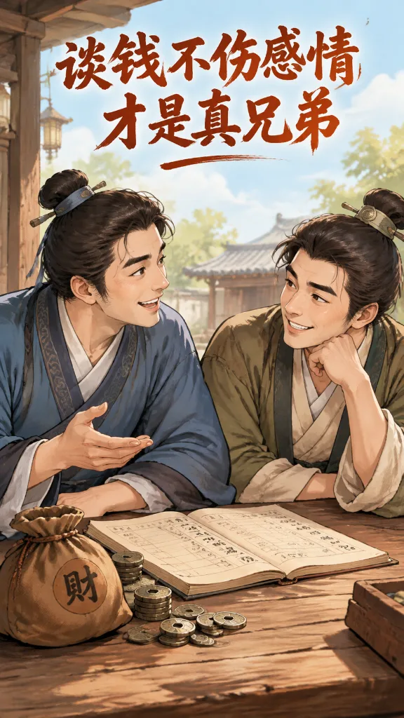 亲兄弟明算账的相处智慧漫画封面