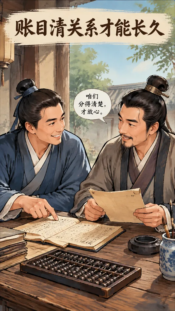 亲兄弟明算账的相处智慧 第 2 张漫画