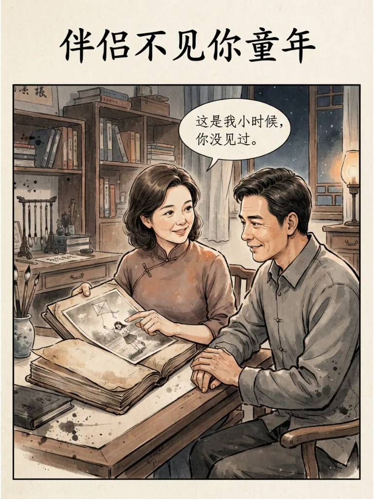 众生只见片段，唯自己阅尽一生 第 2 张漫画