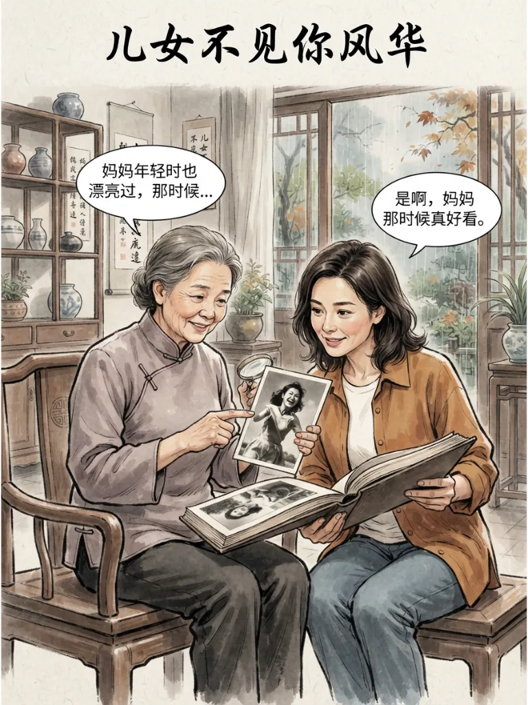 众生只见片段，唯自己阅尽一生 第 3 张漫画