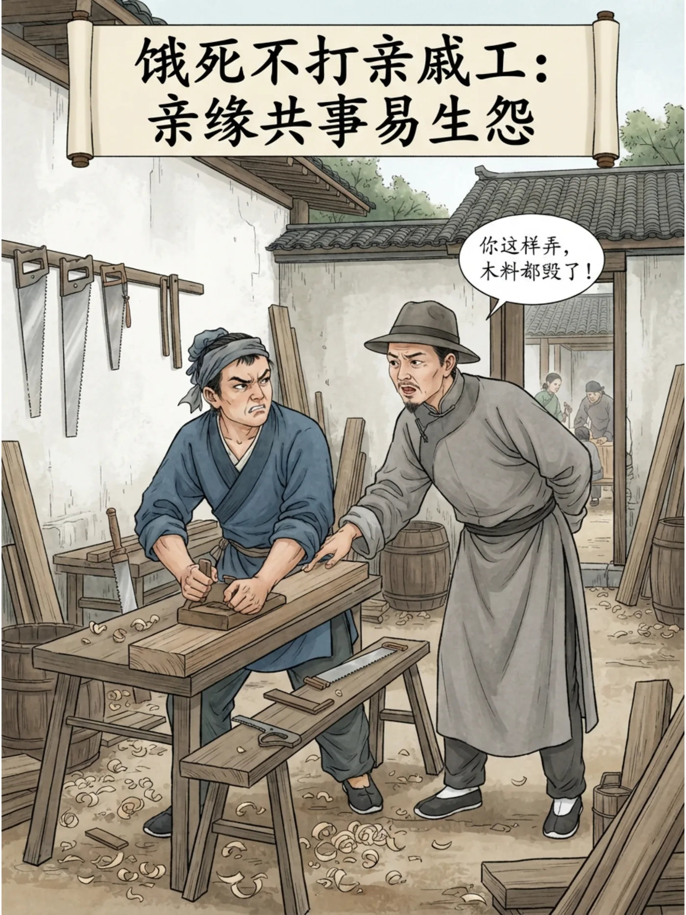 民间俗语智慧:人情世故的生存哲学 第 2 张漫画