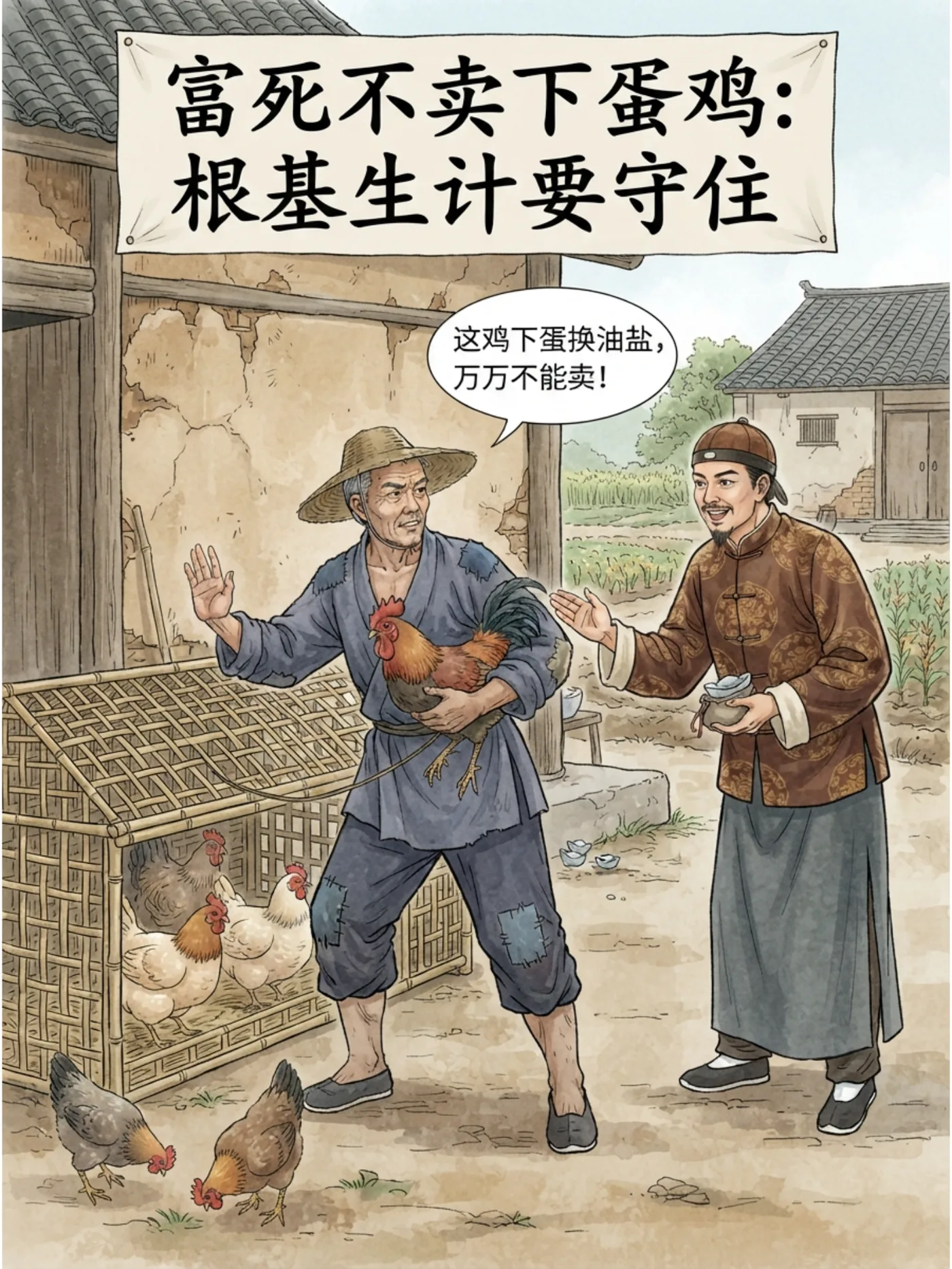 民间俗语智慧:人情世故的生存哲学 第 4 张漫画