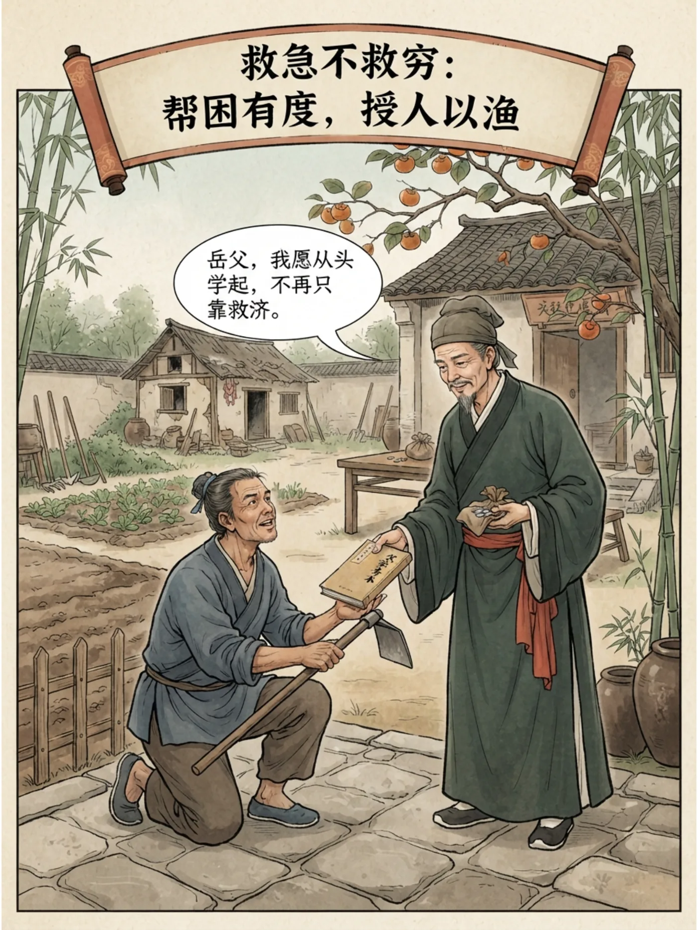民间俗语智慧:人情世故的生存哲学 第 6 张漫画