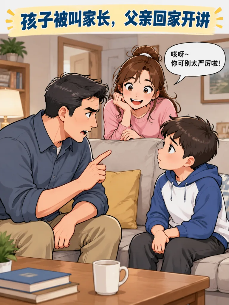 姐夫教子，小姨子抢戏漫画封面