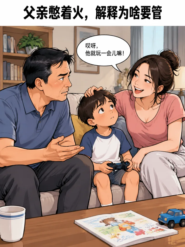 姐夫教子，小姨子抢戏 第 3 张漫画